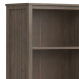 Lev - Bookcase - Smoky Brown