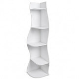 5 Tier S - Shaped Corner Shelf For Living Room