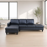 L - Shaped Sectional Sofa With Chaise & Ottoman