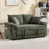 Upholstered Futon Convertible Floor Sofa Bed