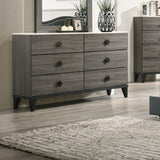 Design Dresser With 6 Drawers
