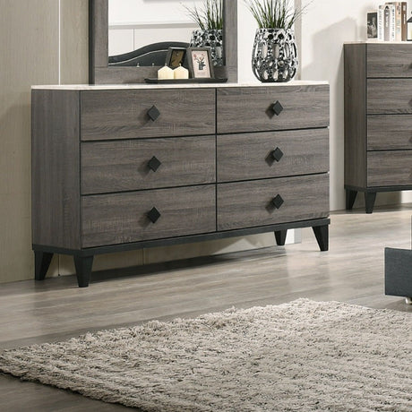 Design Dresser With 6 Drawers