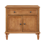 Nightstand With Charging Station Bedside Table With Drawer And Double Door Storage