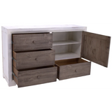 Windjammer Dresser w/ Mirror - WJMI+WJDRE