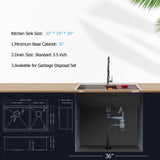 Modern Double Bowl Undermount Kitchen Sink 60 / 40 Split In Stainless Steel - White