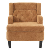 Modern Tufted Upholstered Accent Chair For Living Room