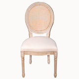 French Country Dining Chairs & Round Back (Set of 2)