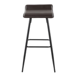 Ale - Contemporary Fixed-Height Bar Stool (Set of 2)