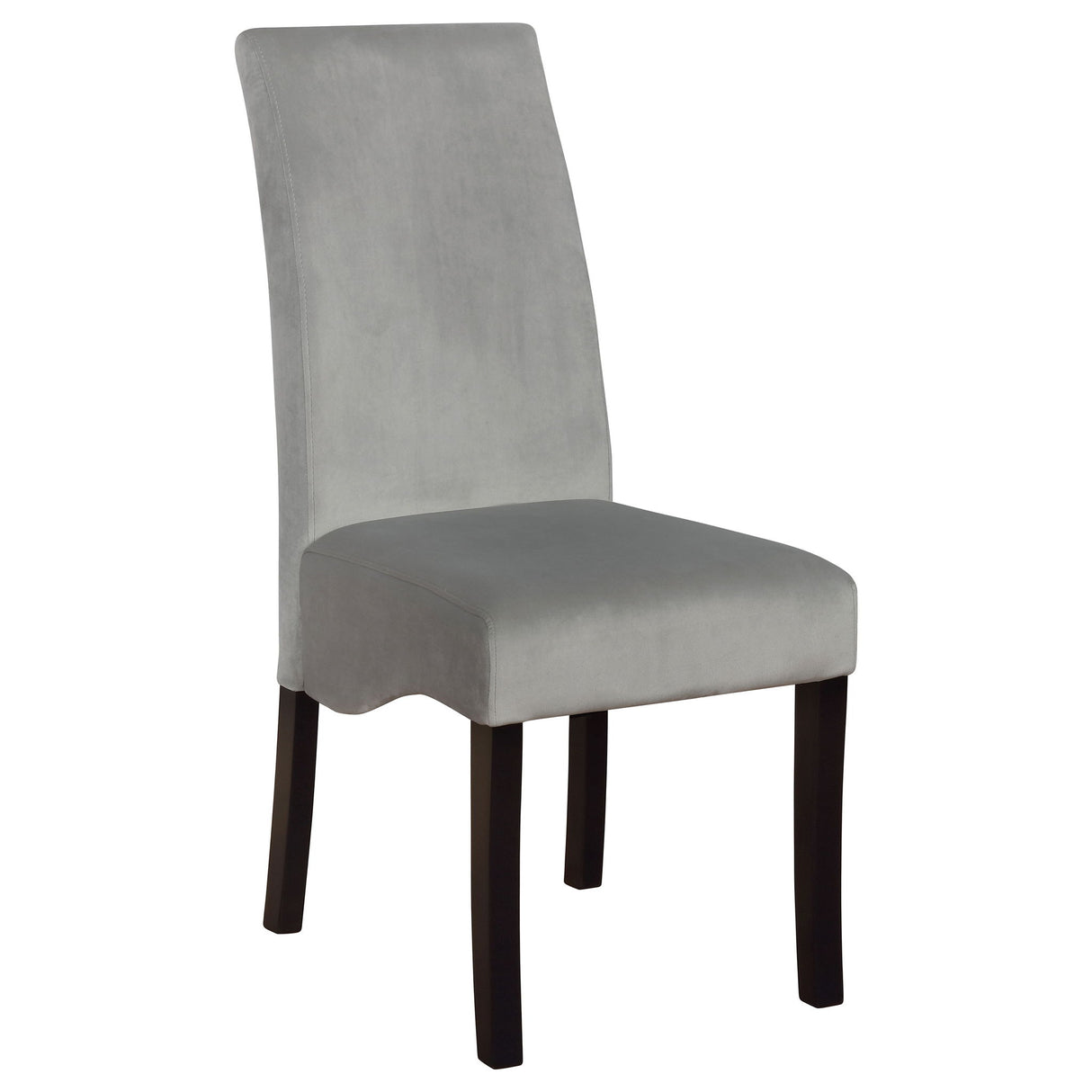 Shandra - 5 Piece Dining Set Tabletop And Upholstered Side Chairs - Gray