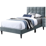 Modern Bed With Adjustable Headboard