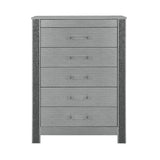 Lorenzo - Chest With Hidden Jewelry Compartment And Bar Handle - Silver