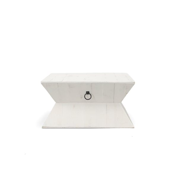 ZVO   MERCURY   WHITE   COFFEE   TABLE - MERC-CTN