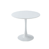 Round Dining Table With Tulip Style Base
