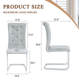 Elegant Design Upholstered Dining Chairs