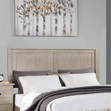 Bed With 2 Panel Headboard