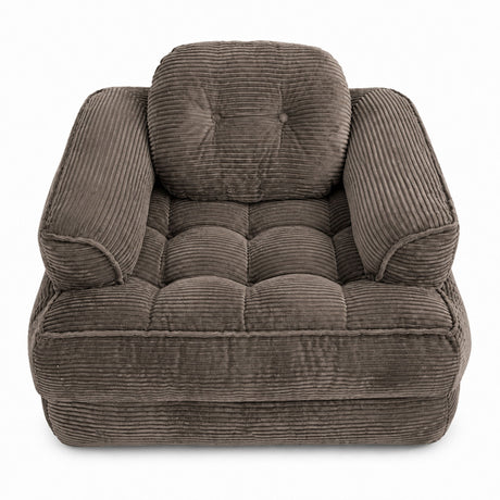 Convertible 2 In 1 Armrest Sofa For Bedroom