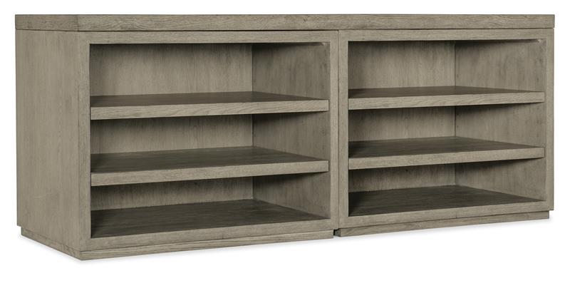Linville Falls 72" Credenza with Two Open Desk Cabinets - 6150-10911-85
