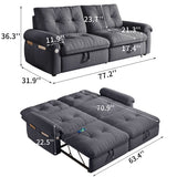 Convertible Cloud Like Sofa Bed