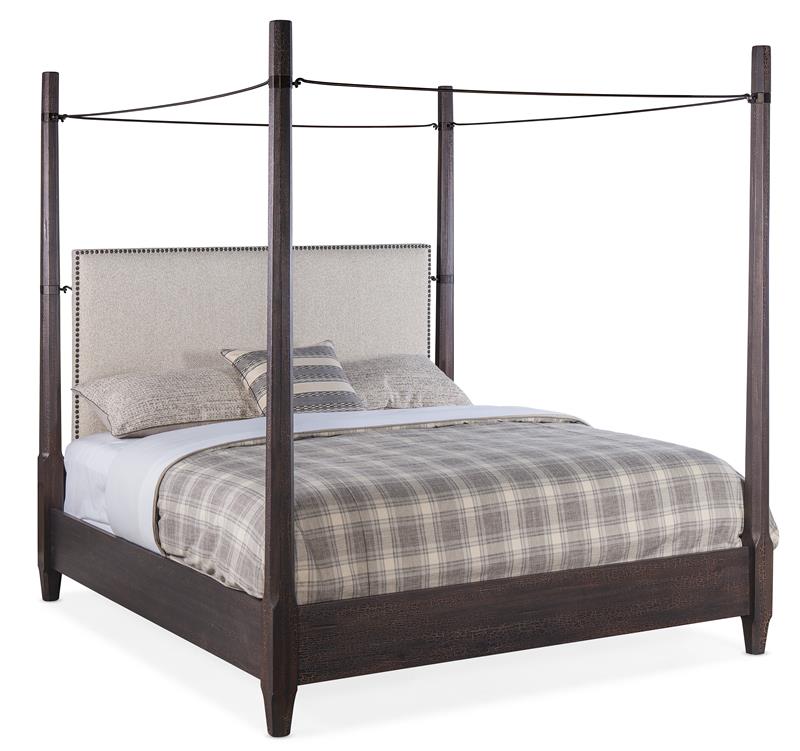 Big Sky King Poster Bed withcanopy - 6700-90666-98