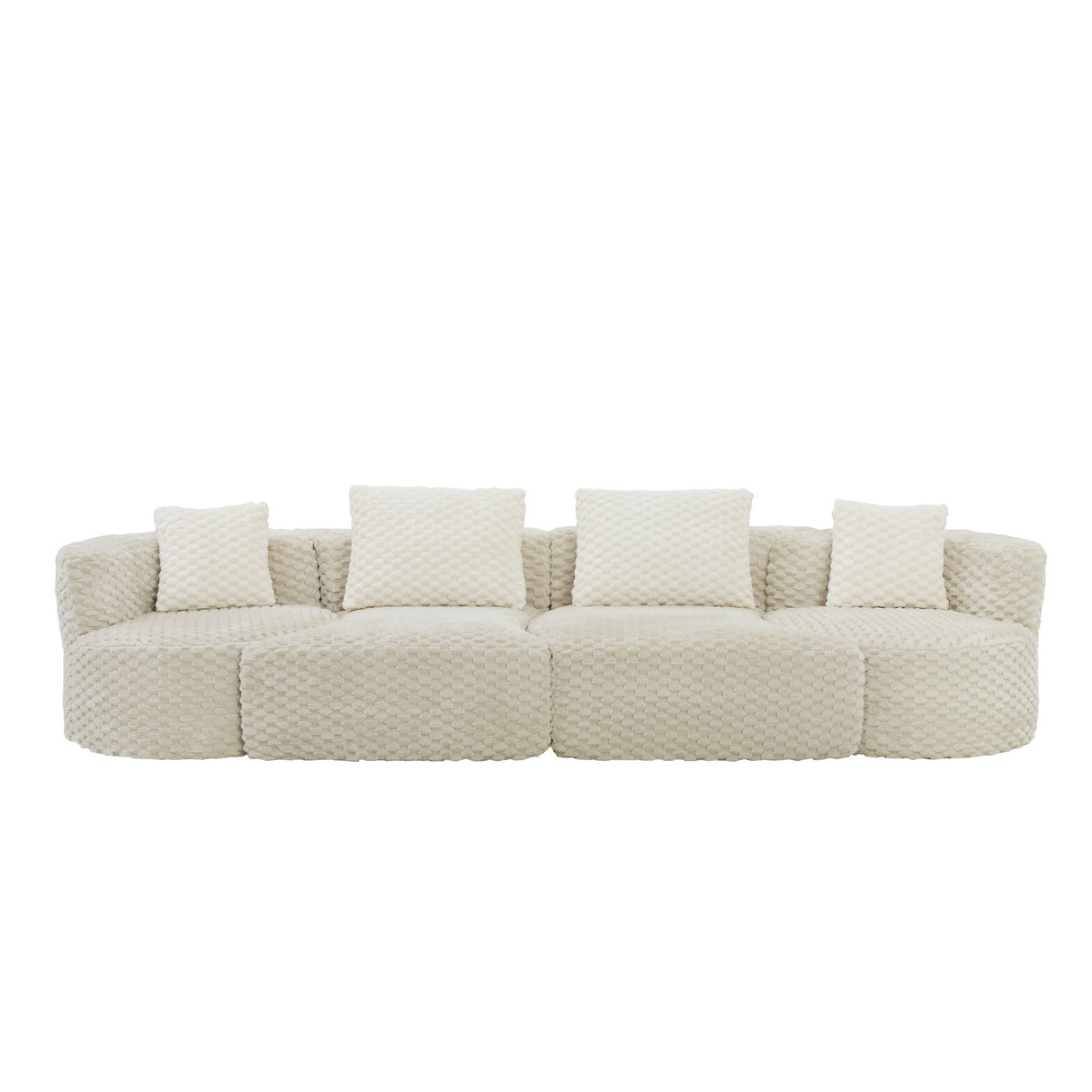 Modular Sectional Sofa With Free Combination Design