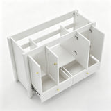 Bathroom Vanity With Sink Combo, 4 Soft Close Doors And 2 Drawers