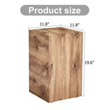 Modern Coffee Table With Wood Grain Texture And Stylish Design - Wood