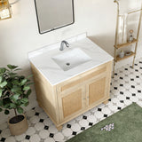 Bathroom Vanity Top With Undermount Single Bowl Sink