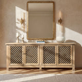 Arden - 4 Door Sideboard - Natural