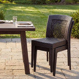 Outdoor Dining Stackable Chairs