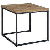 Straden 3-piece Engineered Wood Coffee Table Set Mango and Black - 700144