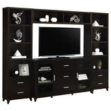 Lewes 4-piece 60-inch TV Entertainment Center Cappuccino - 700881-S4