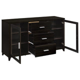 Lewes 4-piece 60-inch TV Entertainment Center Cappuccino - 700881-S4