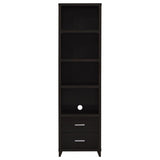 Lewes 4-piece 60-inch TV Entertainment Center Cappuccino - 700881-S4