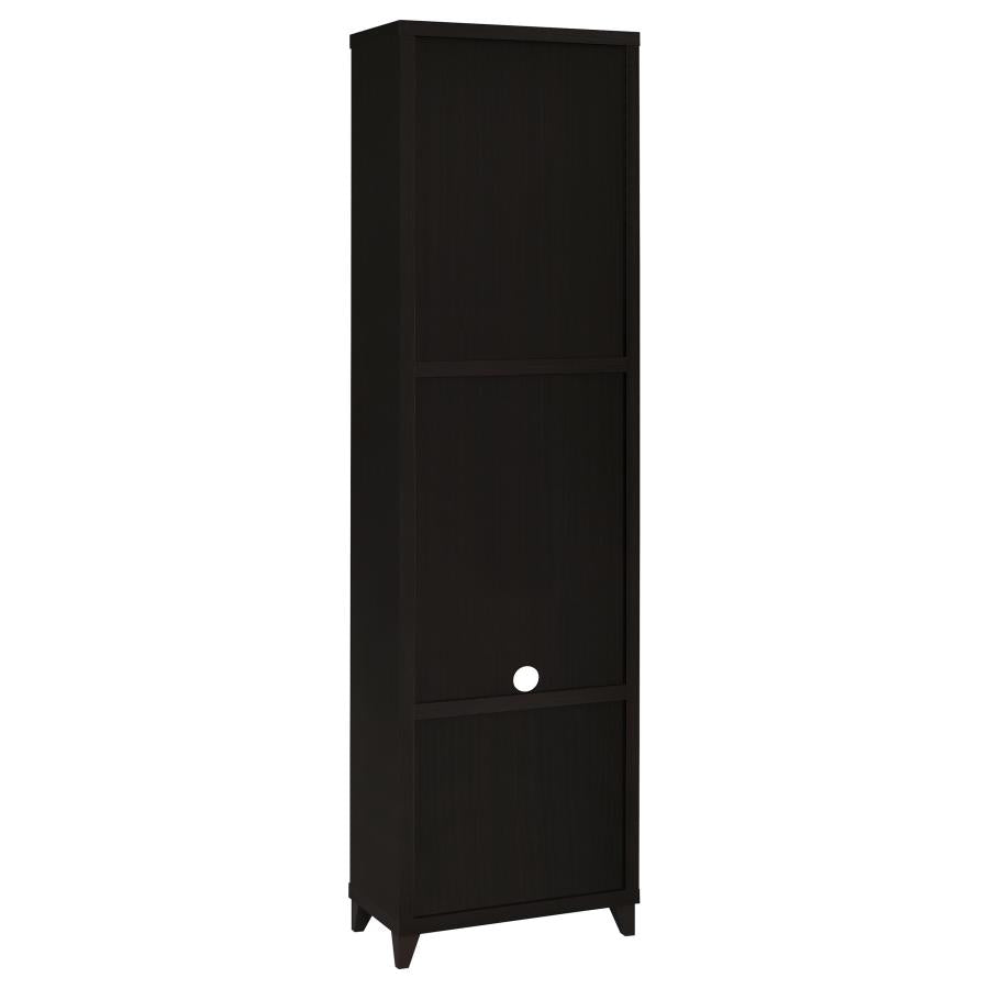 Lewes 4-piece 60-inch TV Entertainment Center Cappuccino - 700881-S4