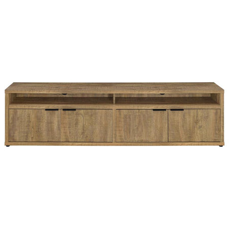 Sentnor 79-inch 4-door Engineered Wood TV Stand Media Console Mango - 700933