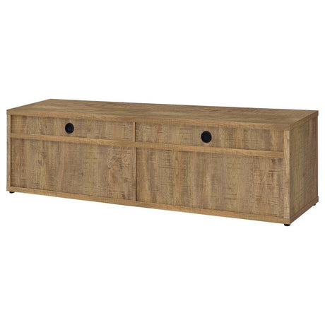 Sentnor 79-inch 4-door Engineered Wood TV Stand Media Console Mango - 700933