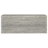 Burke 3-piece 59-inch TV Entertainment Center Grey Driftwood - 701024-SET