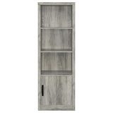 Burke 3-piece 59-inch TV Entertainment Center Grey Driftwood - 701024-SET