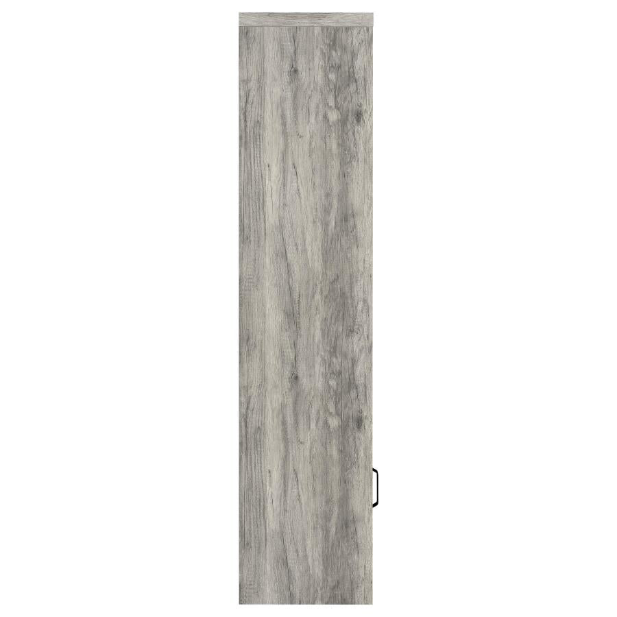 Burke 3-piece 59-inch TV Entertainment Center Grey Driftwood - 701024-SET
