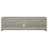 Burke 2-door Engineered Wood 71-inch TV Stand Grey Driftwood - 701025
