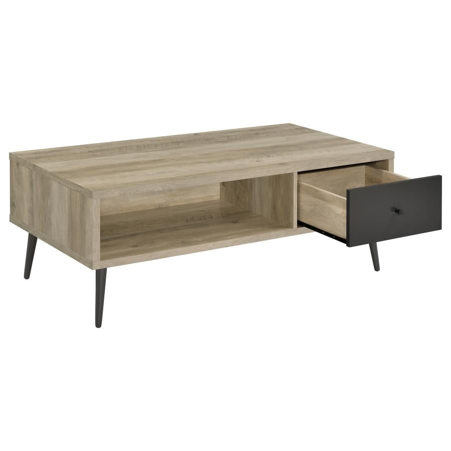 Welsh 2-piece Coffee and End Table Set Distressed Pine - 701038-S2
