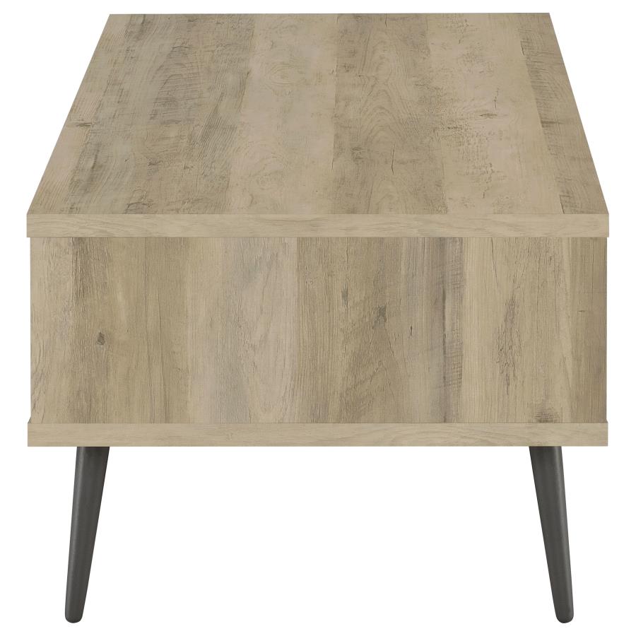 Welsh 1-drawer Engineered Wood Coffee Table Distressed Pine - 701038
