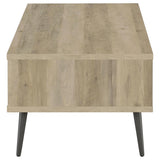 Welsh 1-drawer Engineered Wood Coffee Table Distressed Pine - 701038