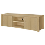 Laurelton 78-inch 4-door TV Stand Media Console Light Oak - 701653