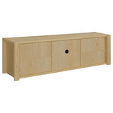 Laurelton 78-inch 4-door TV Stand Media Console Light Oak - 701653