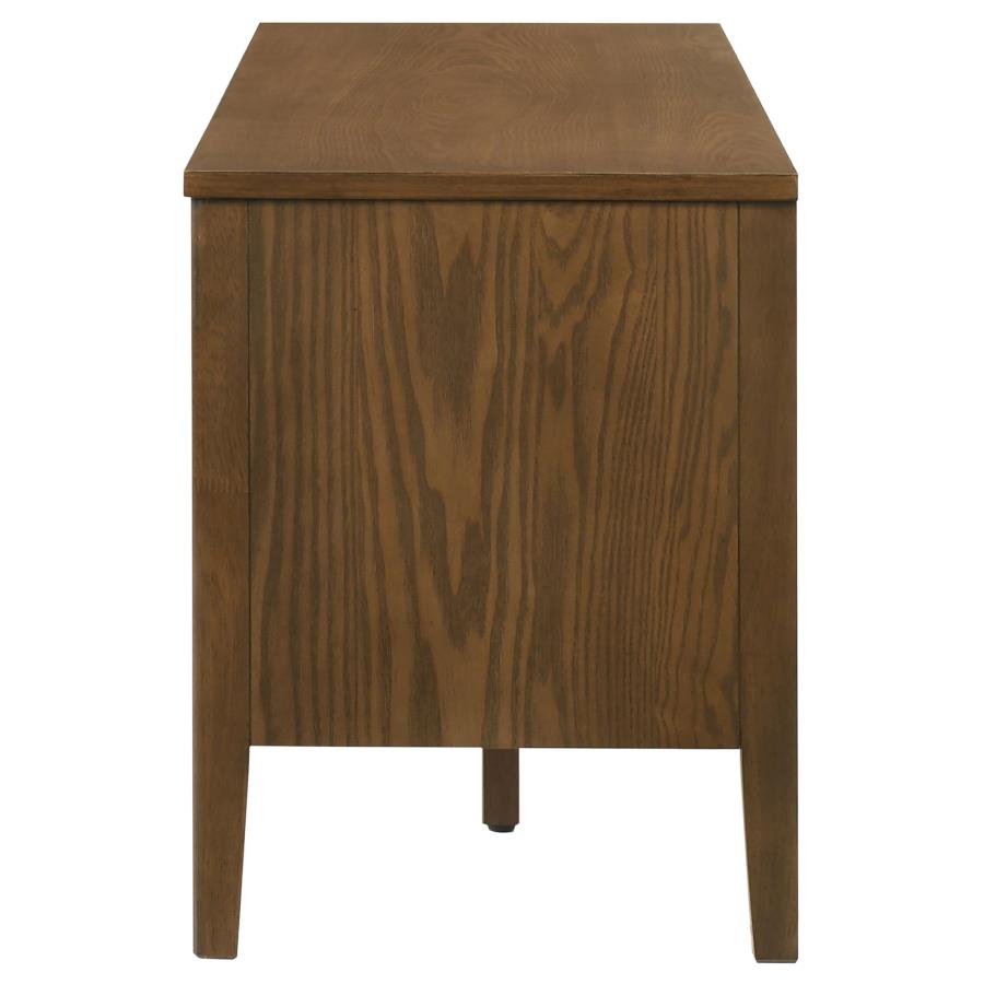 Thori 63-inch 2-door TV Stand Media Console Dark Brown - 701672