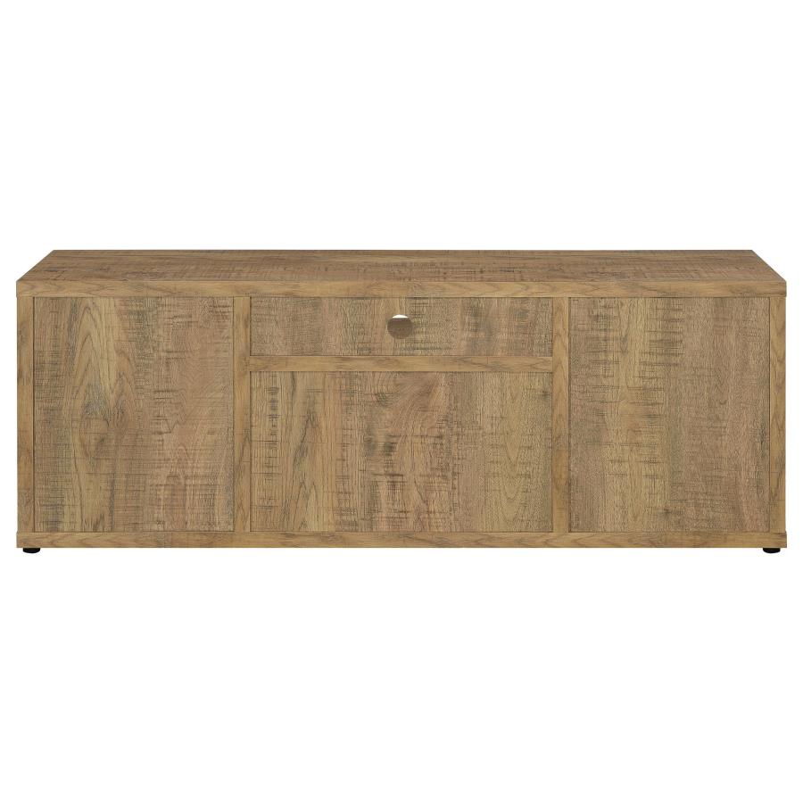 Tabby 4-door Engineered Wood 60-inch TV Stand Mango - 701702