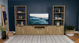 Tabby 4-door Engineered Wood 60-inch TV Stand Mango - 701702
