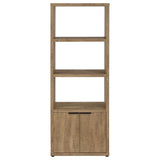 Tabby 3-shelf Engineered Wood Media Tower Mango - 701703