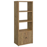 Tabby 3-shelf Engineered Wood Media Tower Mango - 701703